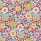 Preview: Tilda Patchwork Stoff Baumwolle - Wallflower - Lauren Burgundy